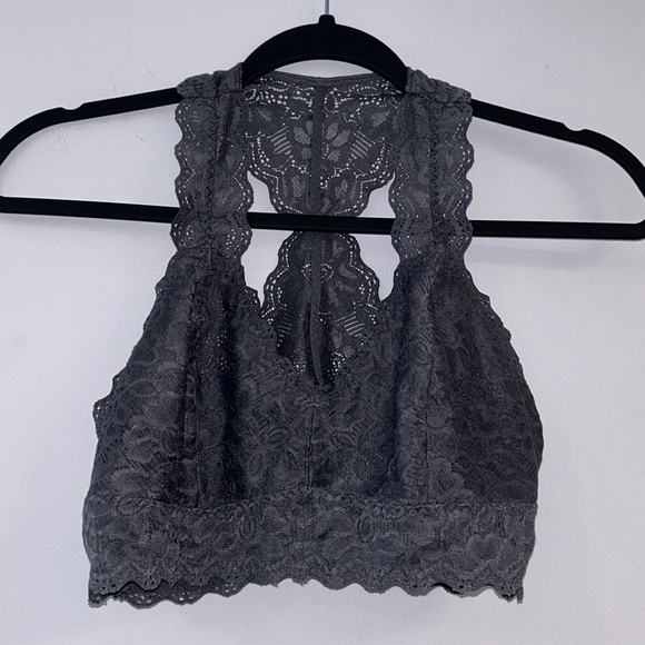 black bow Other - Grey Bralette EUC